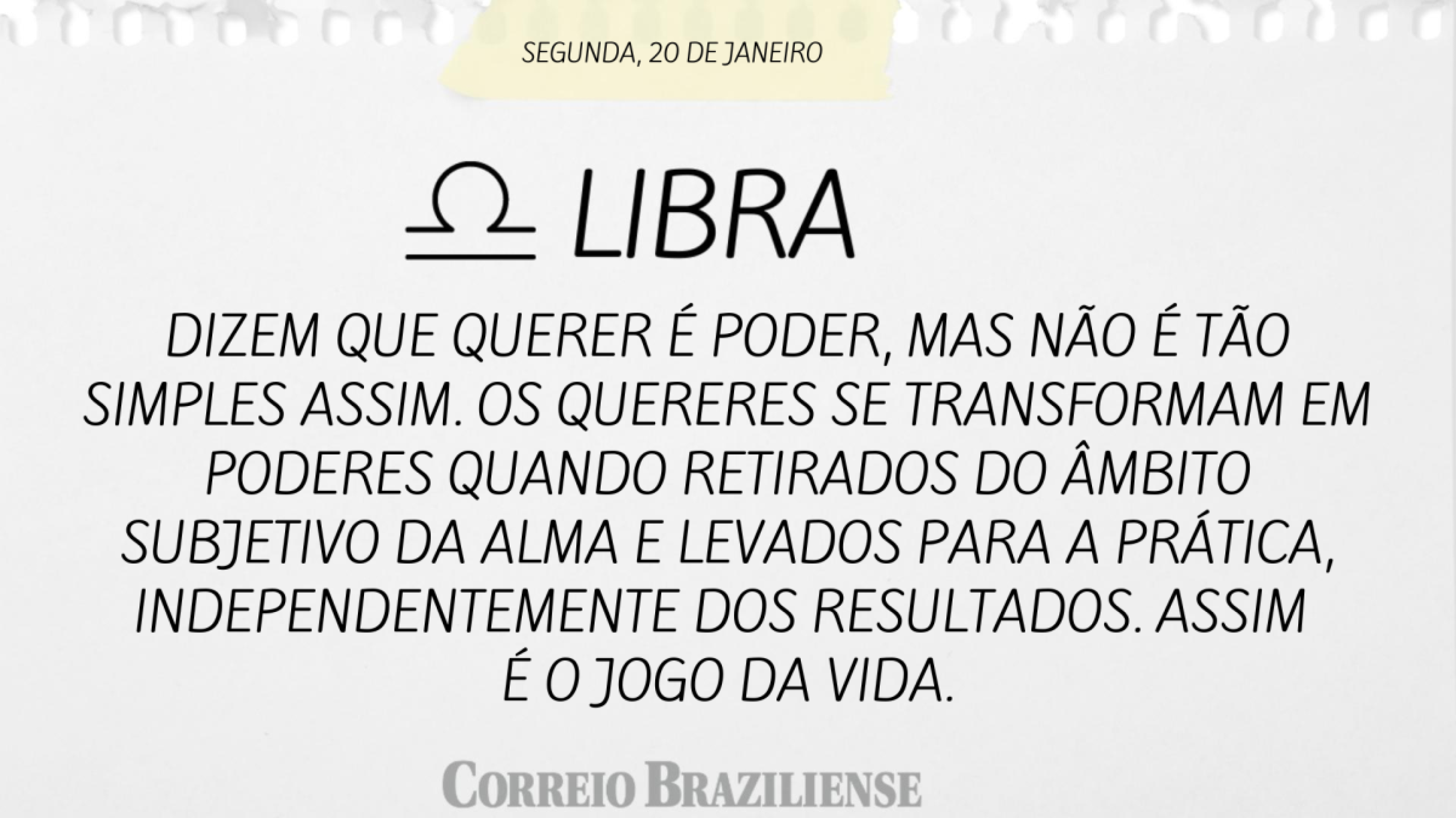 LIBRA (nascidos entre 23/09 e 22/10) 