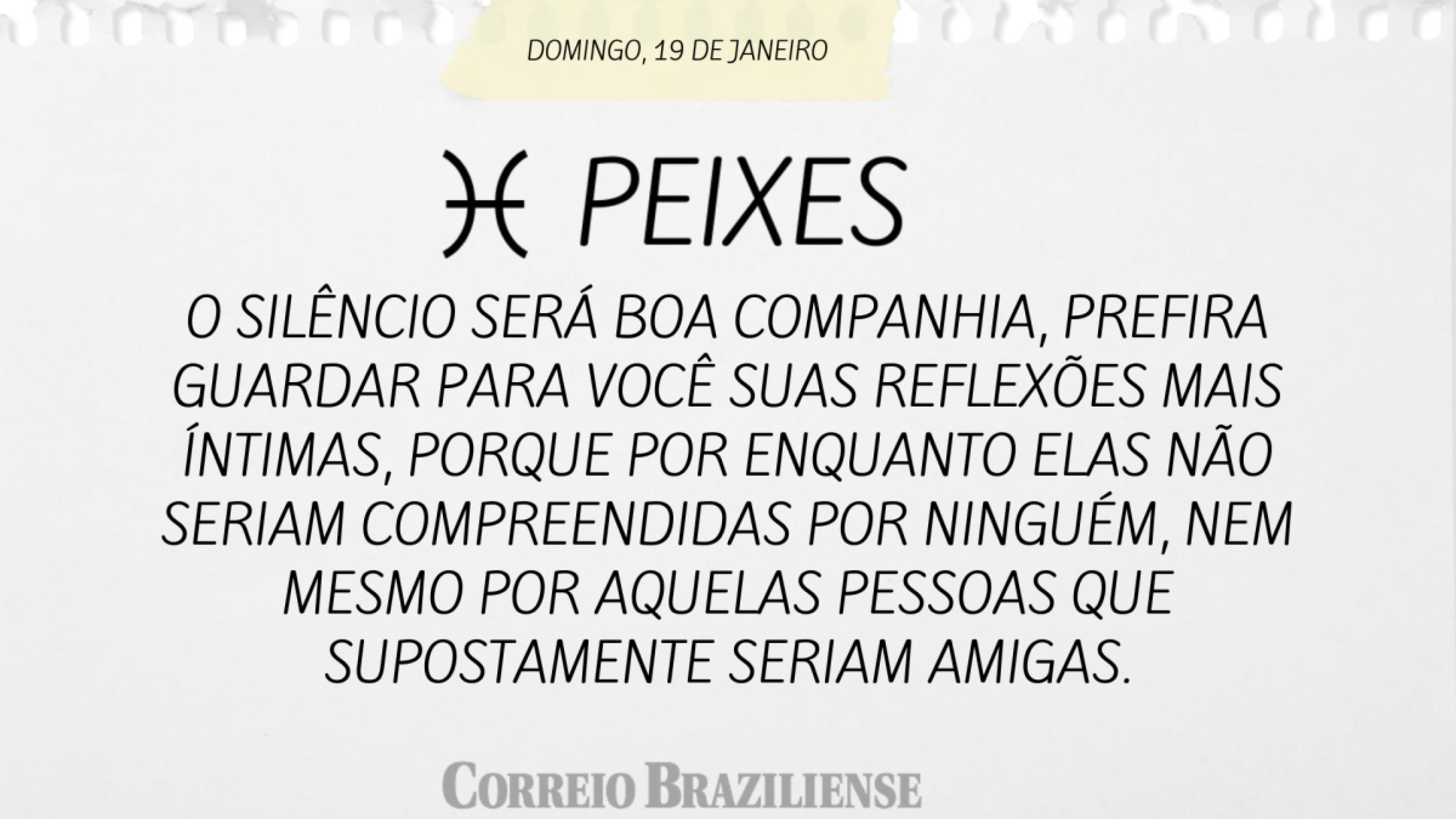 PEIXES (nascidos entre 20/02 e 20/03) 