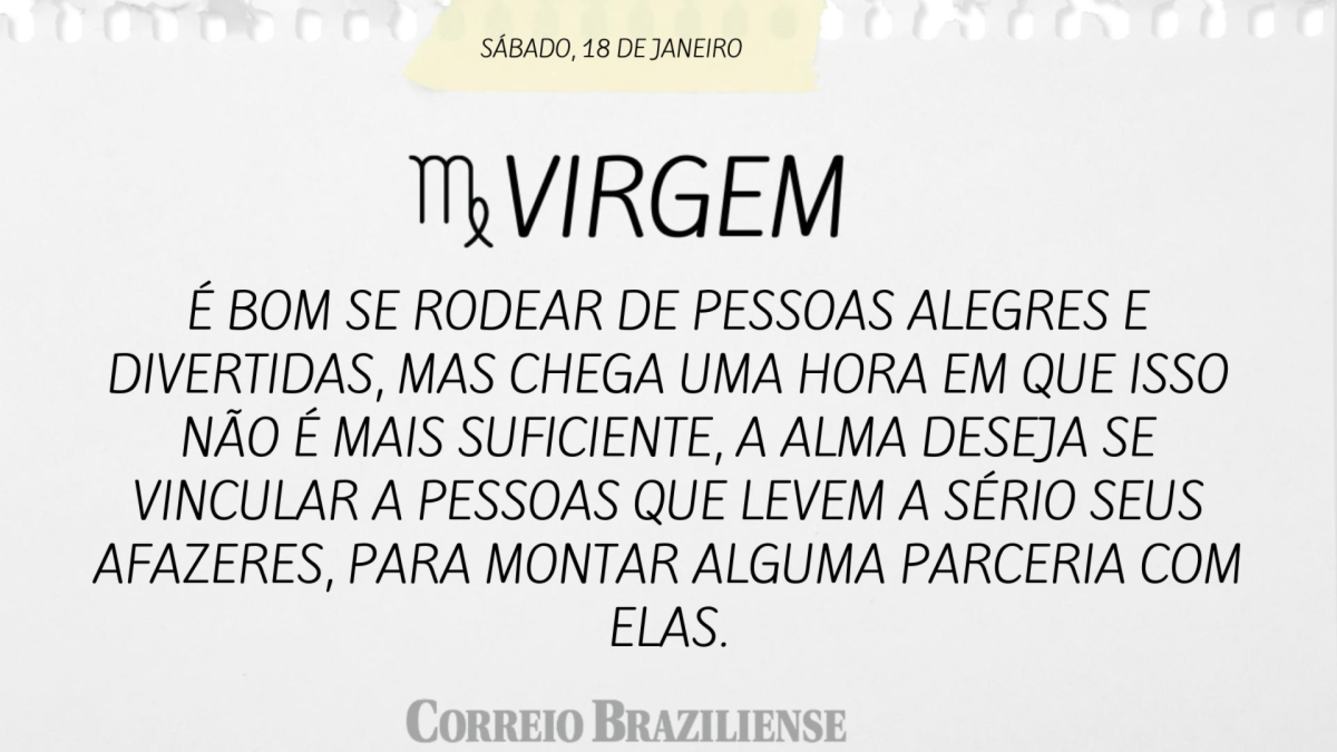 VIRGEM (nascidos entre 23/08 e 22/09) 