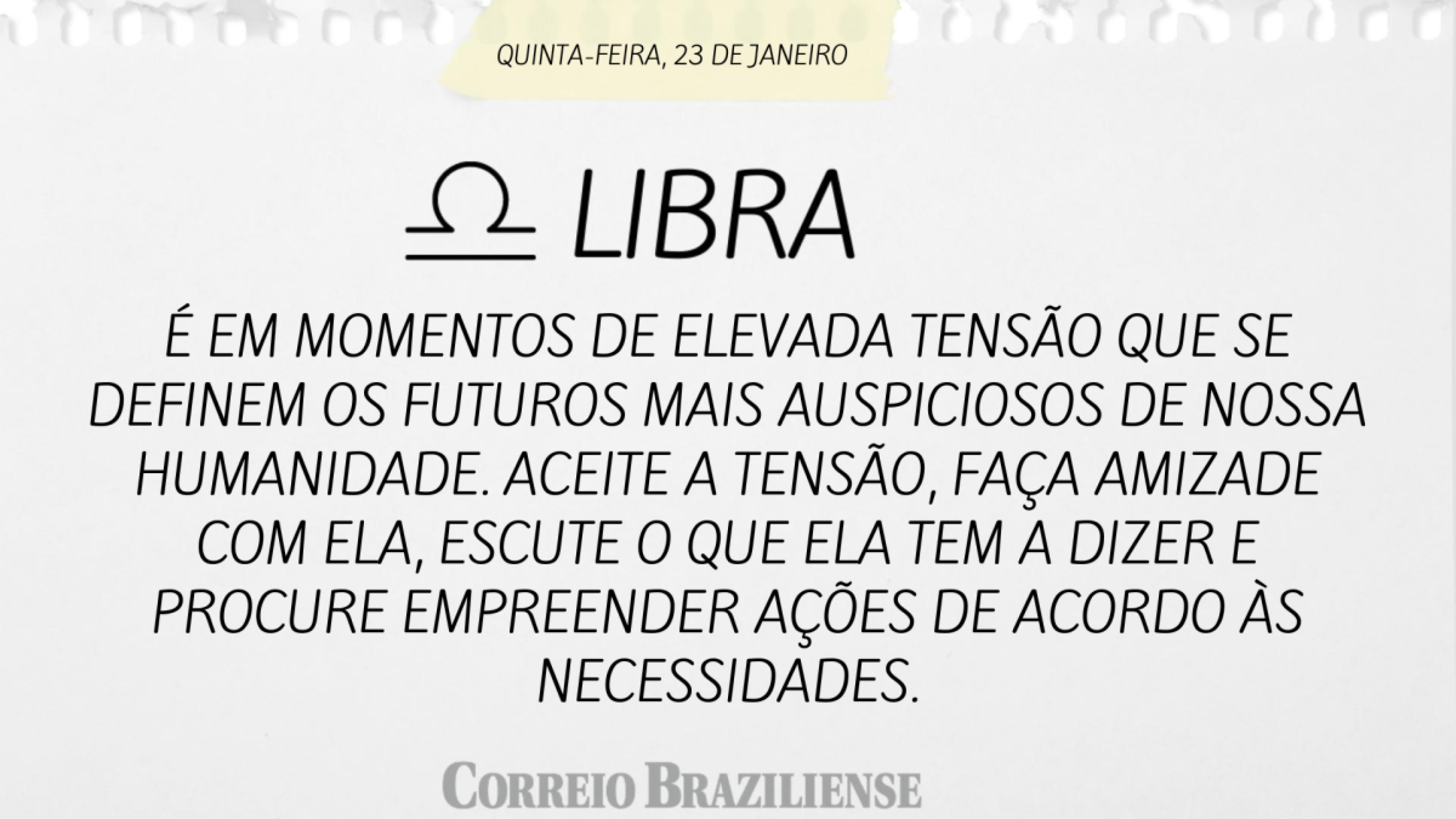 Libra | 23 de janeiro de 2025