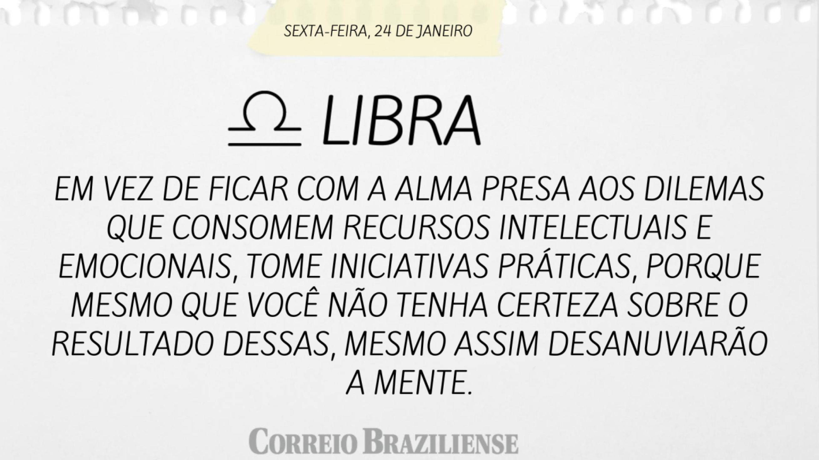 Libra | 24 de janeiro de 2025