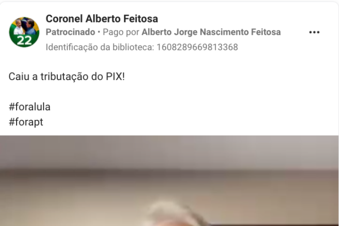 PT também usou anúncios pagos em plataformas da Meta para defender as medidas adotadas pelo governo. Levantamento mostra, porém, que anúncios favoráveis às medidas representaram apenas 10% do total do período pesquisado - (crédito: Reprodução/Partido dos Trabalhadores/Meta) PT também usou anúncios pagos em plataformas da Meta para defender as medidas adotadas pelo governo. Levantamento mostra, porém, que anúncios favoráveis às medidas representaram apenas 10% do total do período pesquisado - (crédito: Reprodução/Partido dos Trabalhadores/Meta)