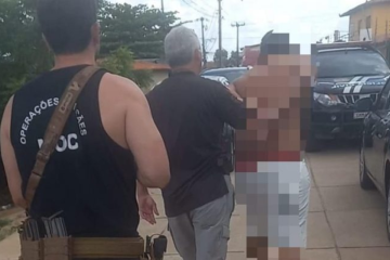 O homem foi preso preventivamente por policiais civis do Maranhão - (crédito: Divulgação/PCMA) O homem foi preso preventivamente por policiais civis do Maranhão - (crédito: Divulgação/PCMA)