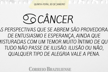 Câncer | 30 de janeiro