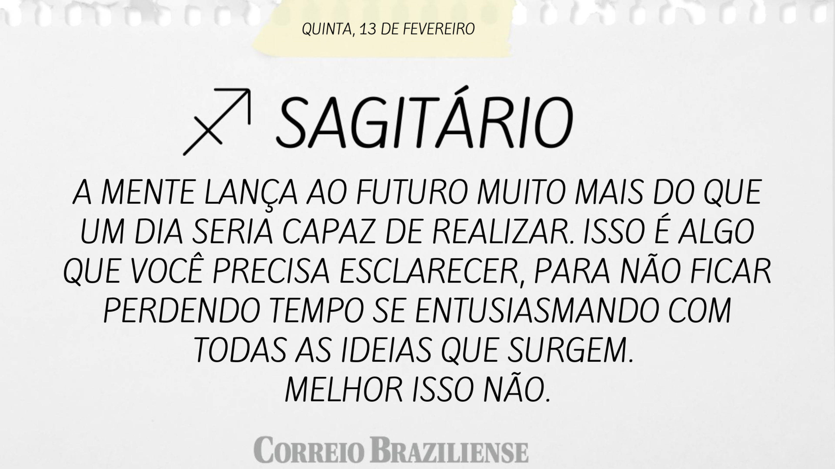 SAGIT&Aacute;RIO (nascimento entre 22/11 a 21/12) 