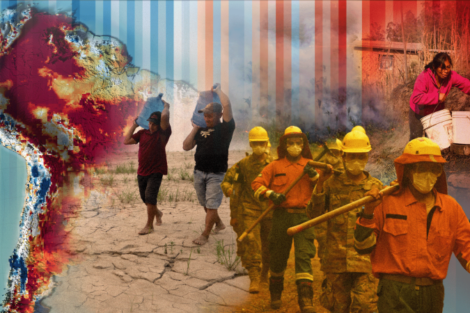 Os incêndios florestais na região de Valparaíso, no Chile, em 2024, destruíram casas em várias cidades - (crédito: Getty Images) Os incêndios florestais na região de Valparaíso, no Chile, em 2024, destruíram casas em várias cidades - (crédito: Getty Images)