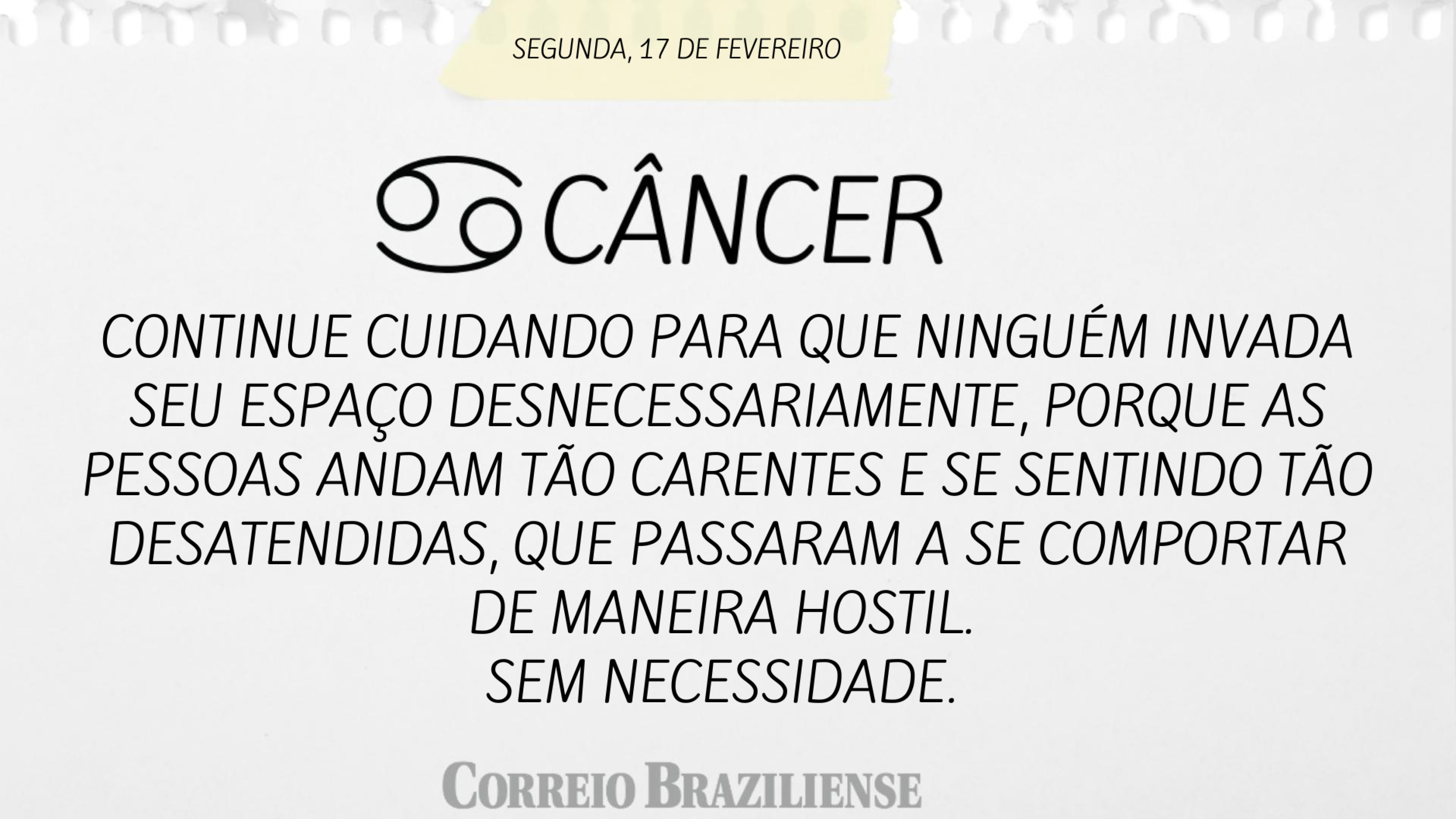 C&Acirc;NCER (nascimento entre 21/6 a 21/7) 
