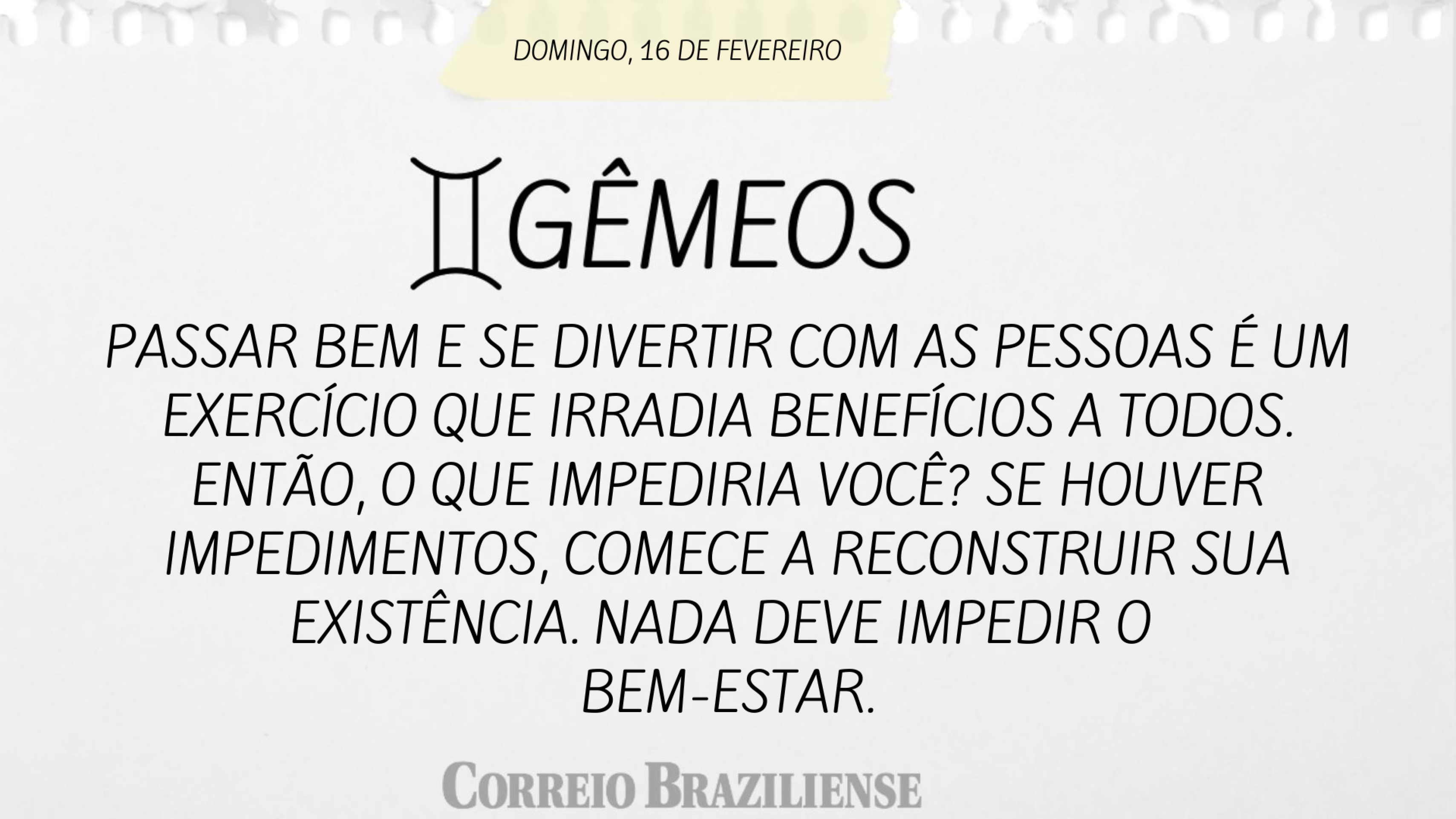 G&Ecirc;MEOS (nascimento entre 21/5 a 20/6) 