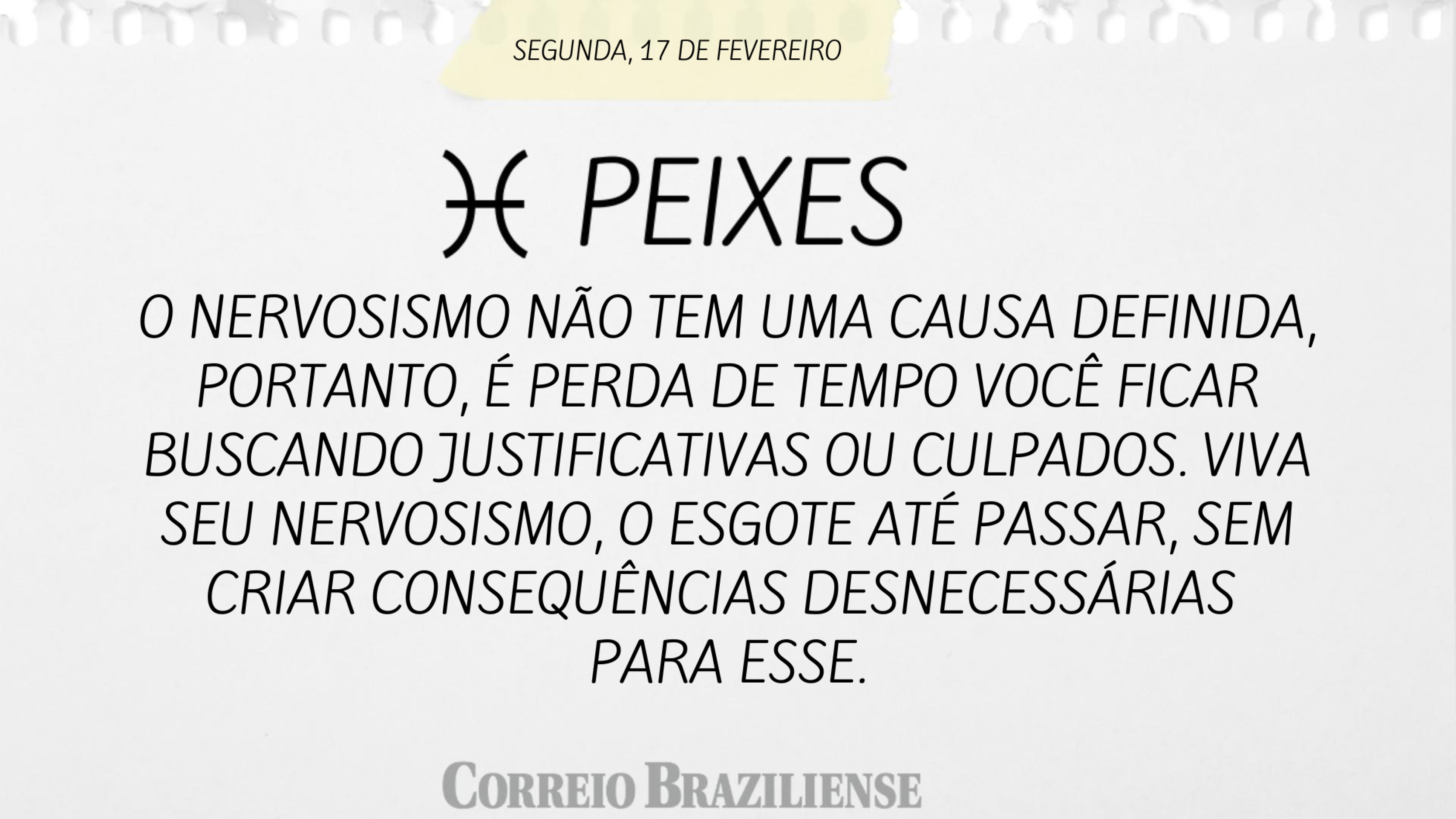 PEIXES (nascimento entre 20/2 a 20/3) 