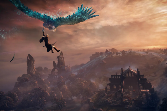 Chagando ao novo mapa que parece um remix de Limgrave, você deve coletar recursos para conseguir enfrentar as criaturas da noite.