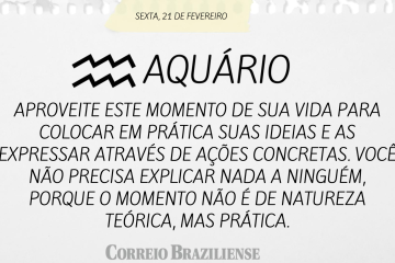 nascimento entre 21/1 a 19/2