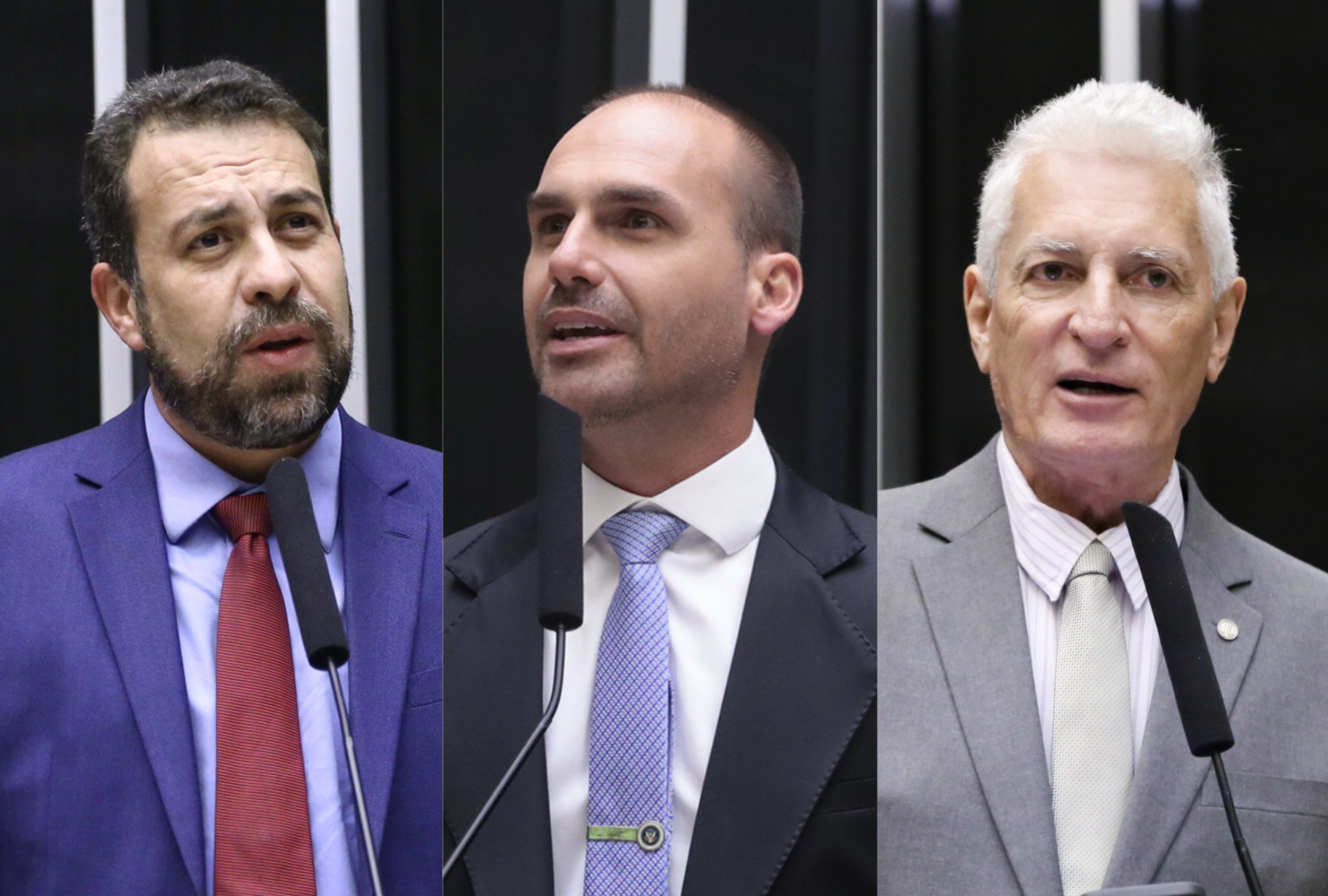 Deputados vão à PGR contra Eduardo Bolsonaro por 