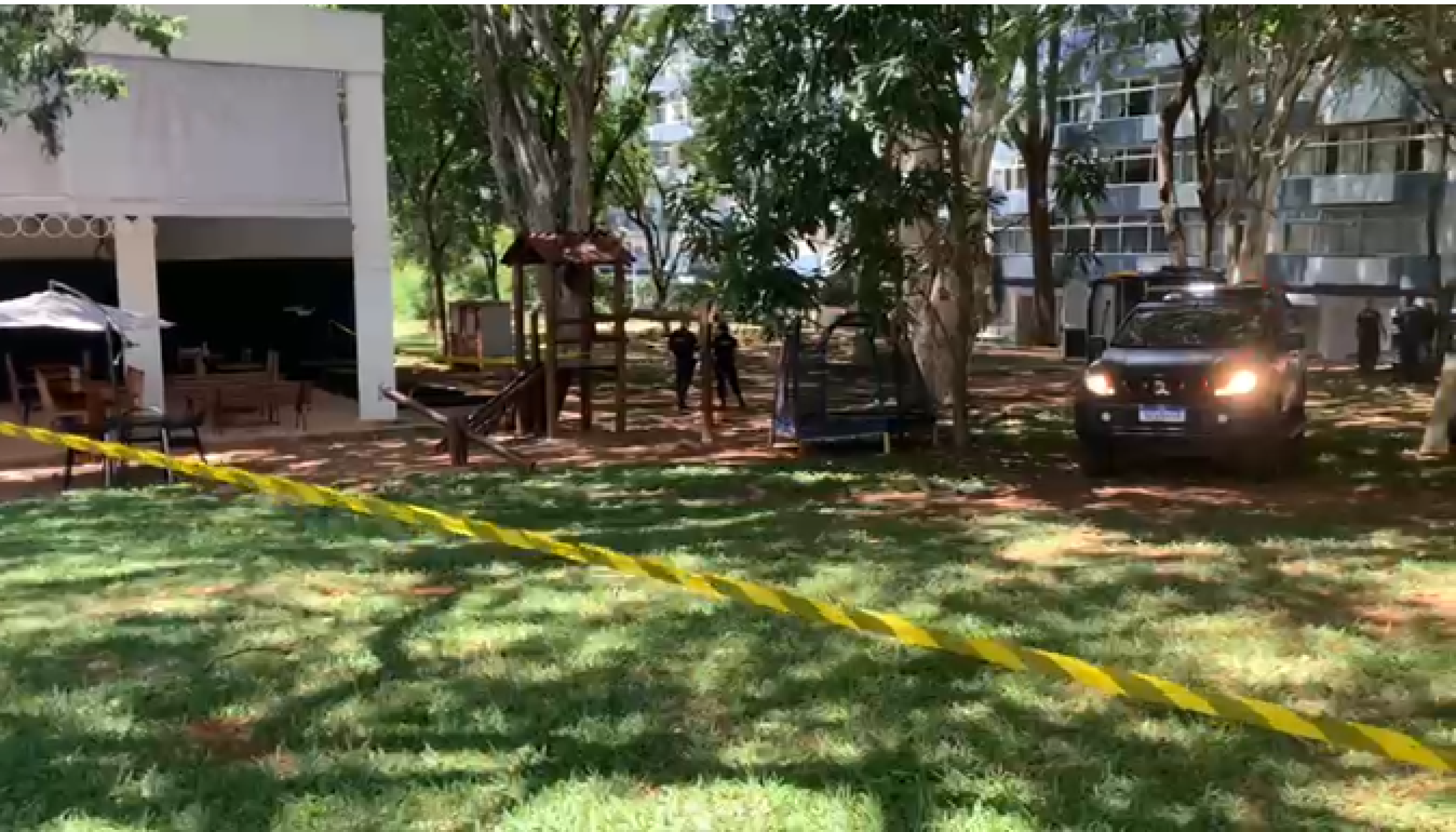 Suspeita de bomba atrás de uma padaria fez com que Polícia Militar do Distrito Federal fechasse área na Asa Sul 