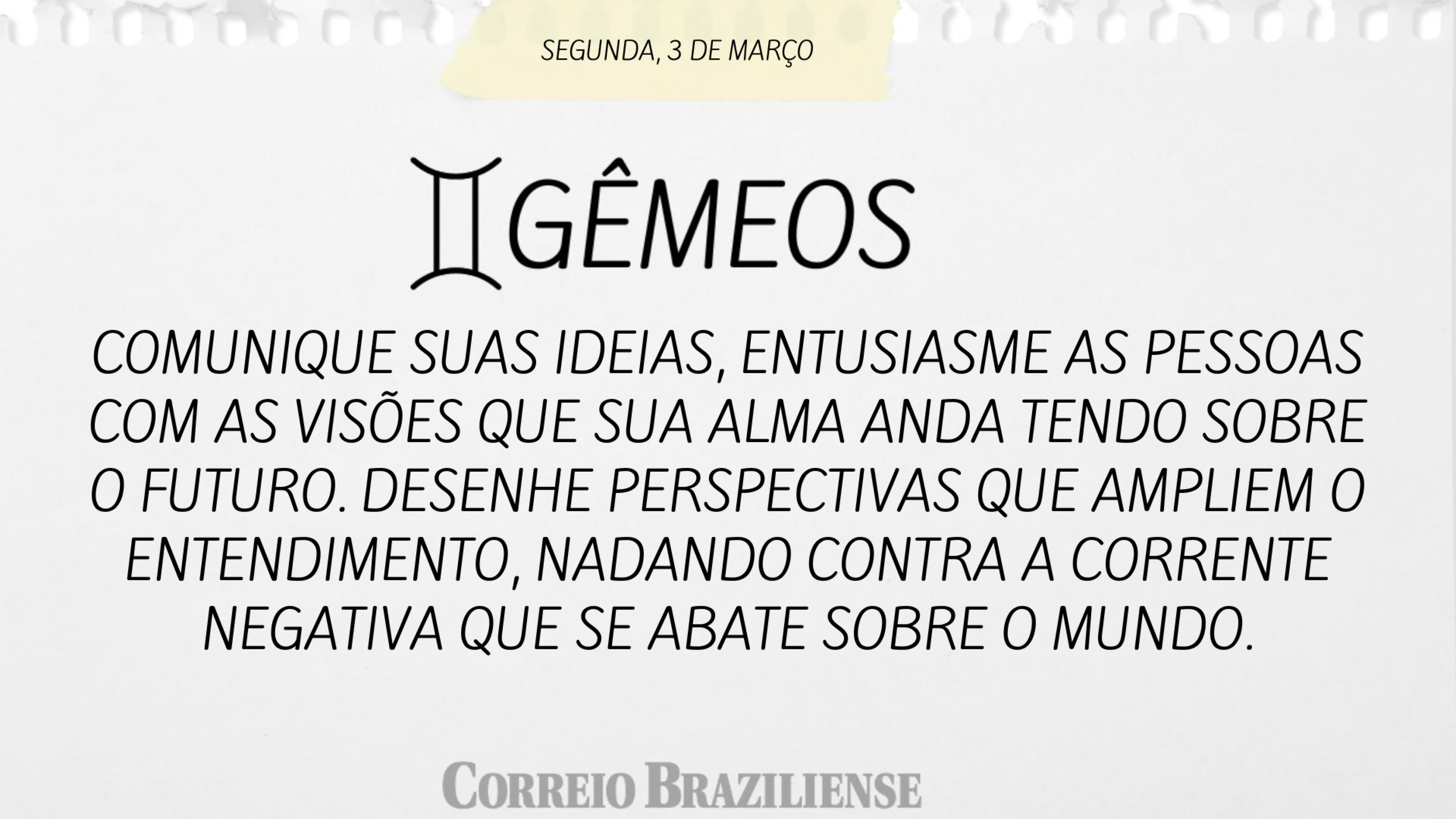 G&Ecirc;MEOS | 3 DE MAR&Ccedil;O