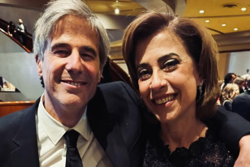 Fernanda Torres e Walter Salles -  (crédito: Instagram)