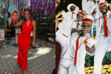 Talitha Morete e Salgueiro - (crédito: Reprodução/Instagram) Talitha Morete e Salgueiro - (crédito: Reprodução/Instagram)