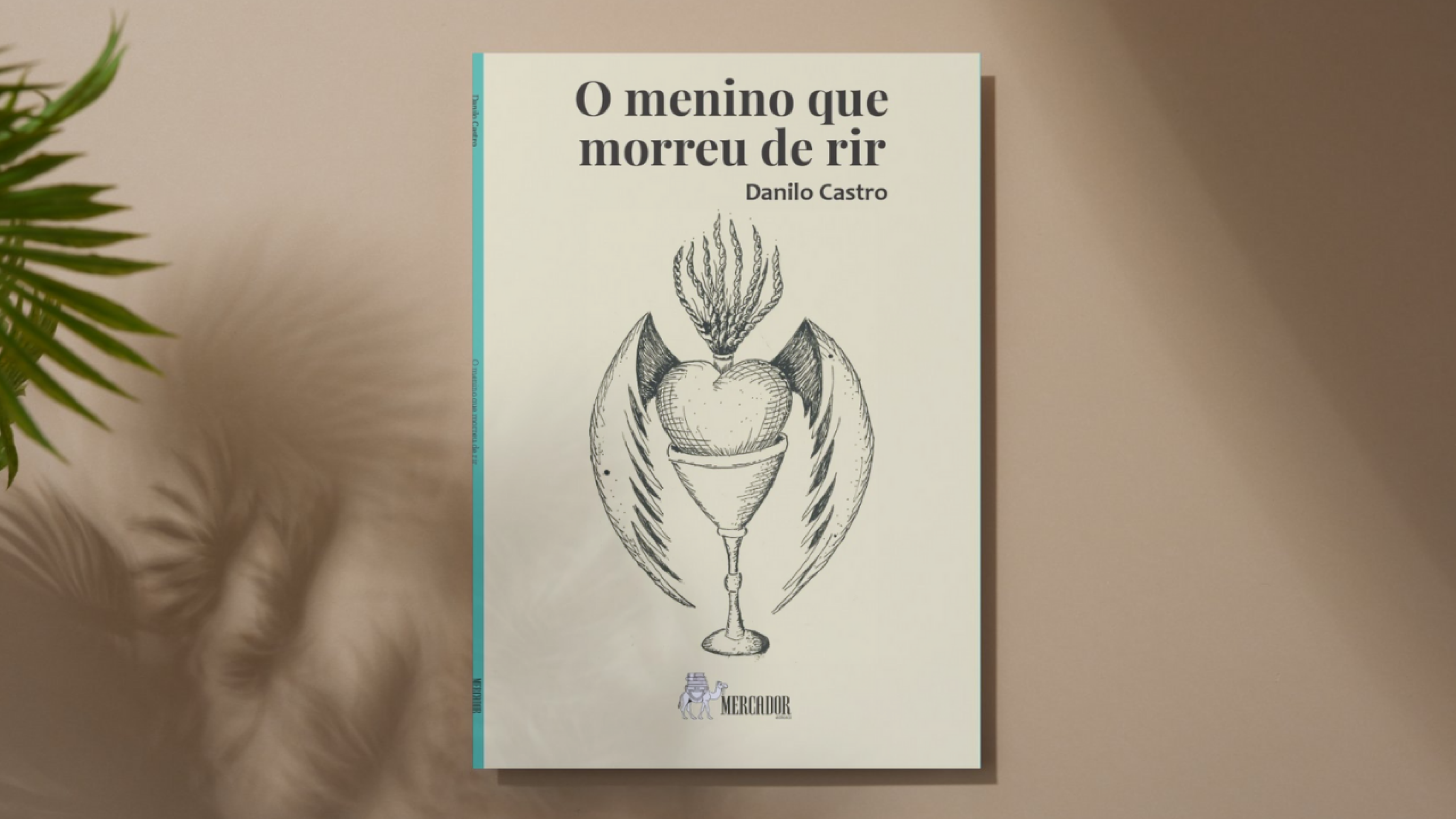 Danilo Castro lanÃ§a livro "O menino que morreu de rir" no Brasil e em Portugal