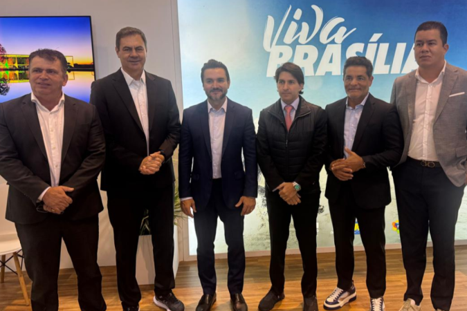 A reunião da BTL trouxe representantes de diversos estados apresentando suas propostas em Lisboa - (crédito: Divulgação/Fercomércio-DF) A reunião da BTL trouxe representantes de diversos estados apresentando suas propostas em Lisboa - (crédito: Divulgação/Fercomércio-DF)