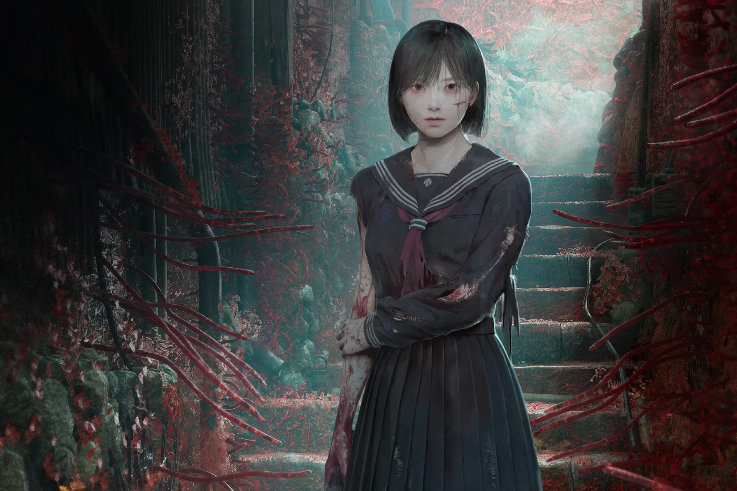 Silent Hill f é anunciado com trailer assustador e grotesco