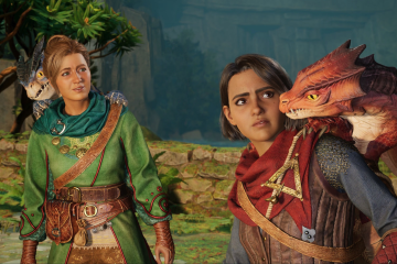 Um dos trechos mais marcantes no jogo é quando a dupla consegue dois ovos de dragão e participam de uma história clássica de capa e espada.