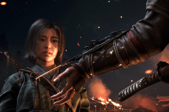 Naoe sofre uma perda muito grande no ínicio no jogo, o que a motiva em sua jornada de vingança.