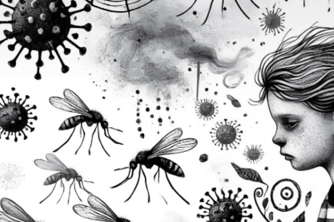 Crianças mosquitos doenças aquecimento global - (crédito: Valdo Virgo CB/D.A Press) Crianças mosquitos doenças aquecimento global - (crédito: Valdo Virgo CB/D.A Press)