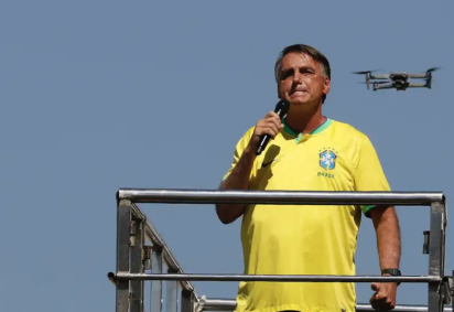 Quem irá no trio ao lado de Bolsonaro no ato pela anistia -  (crédito: Platobr Politica)