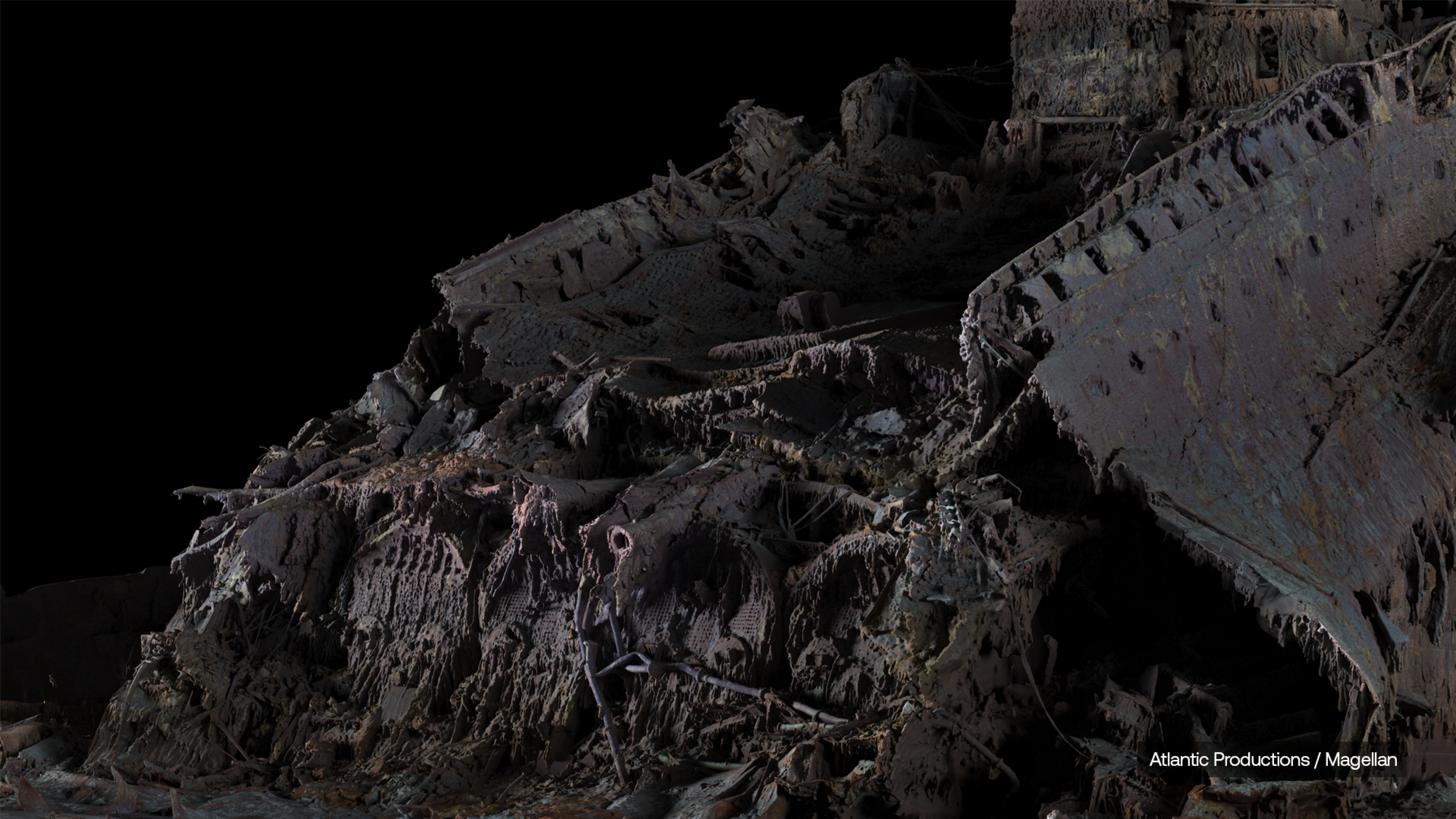 Cientistas recriam Titanic em 3D e fazem descoberta surpreendente Cientistas recriam Titanic em 3D e fazem descoberta surpreendente