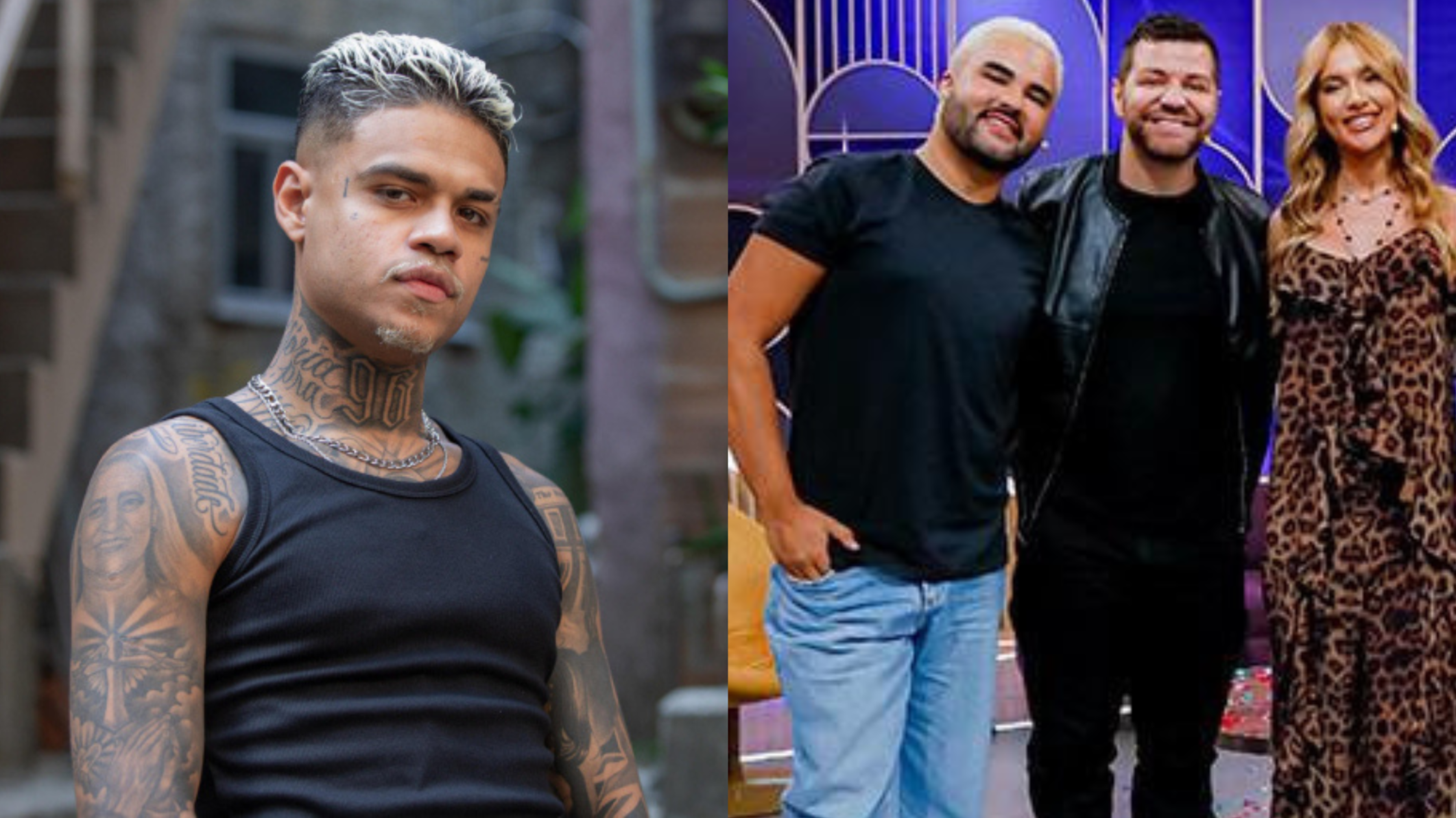 Victor Sarro desmente que Cabelinho e Lucas Guedez se beijaram em festa Victor Sarro desmente que Cabelinho e Lucas Guedez se beijaram em festa
