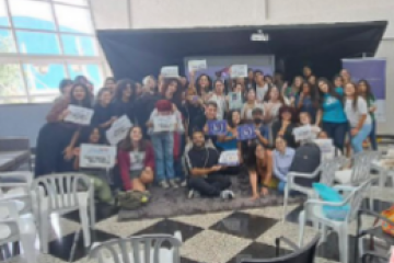 Projeto de educação midiática no IFB - (crédito: Divulgação/ IFB) Projeto de educação midiática no IFB - (crédito: Divulgação/ IFB)