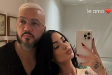 Belo e Rayane Figliuzzi - (crédito: Reprodução/Instagram) Belo e Rayane Figliuzzi - (crédito: Reprodução/Instagram)