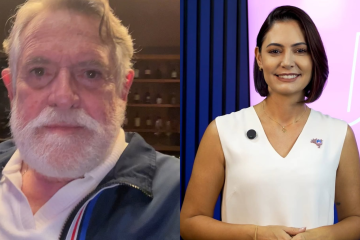Michelle Bolsonaro e JosÃ?© de Abreu - (crédito: ReproduÃ?§Ã?£o/Instagram) Michelle Bolsonaro e JosÃ?© de Abreu - (crédito: ReproduÃ?§Ã?£o/Instagram)