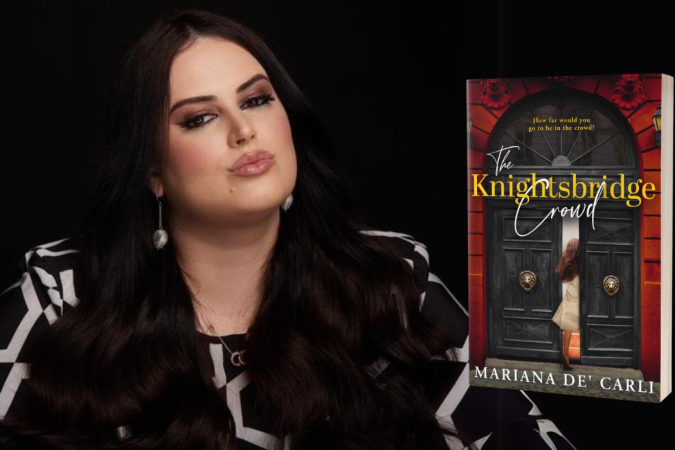 Mariana Fonseca e seu livro 'The Knightsbridge Crowd' - (crédito: Arquivo) Mariana Fonseca e seu livro 'The Knightsbridge Crowd' - (crédito: Arquivo)