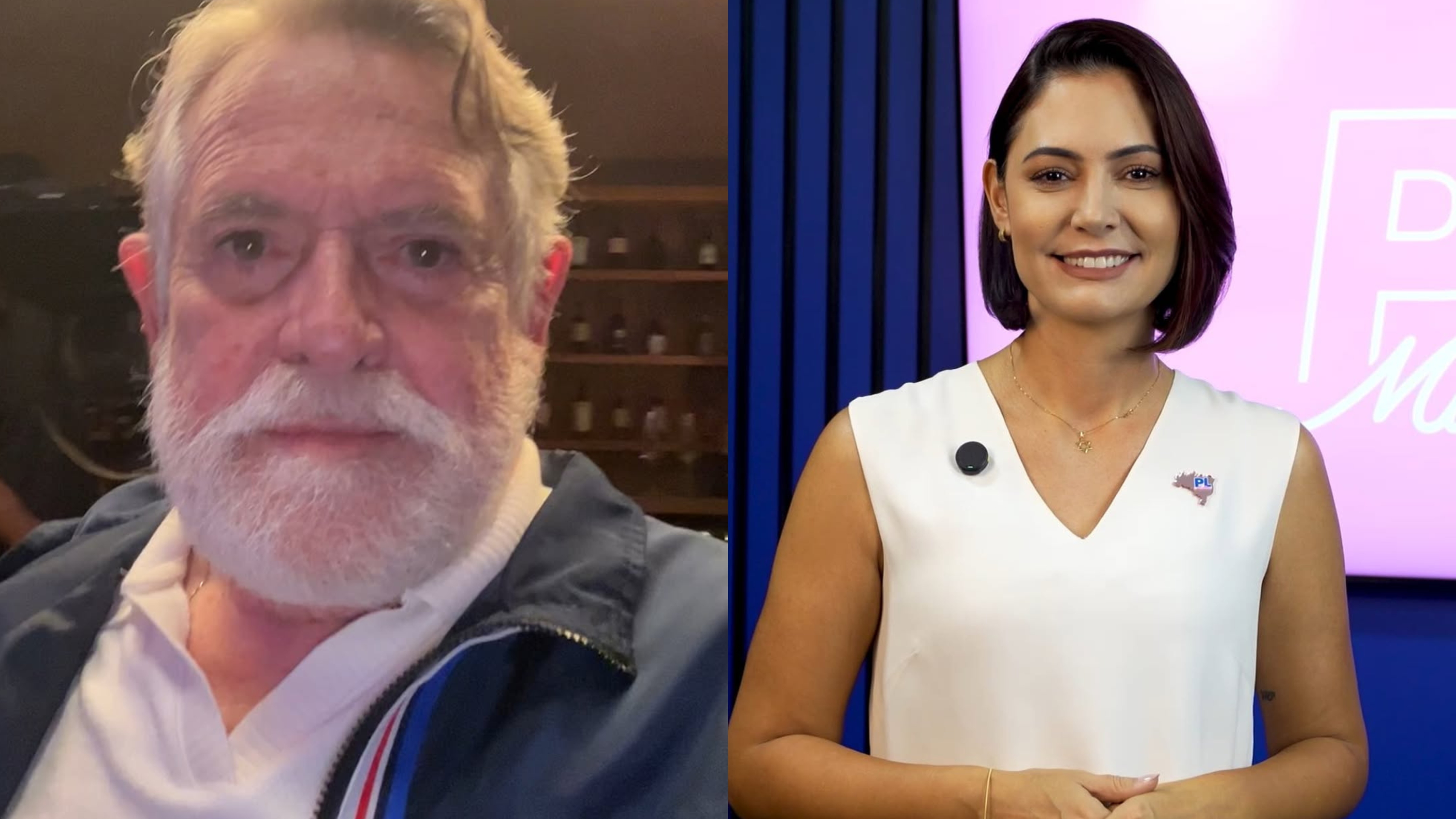Michelle Bolsonaro processa José de Abreu e ator debocha: 
