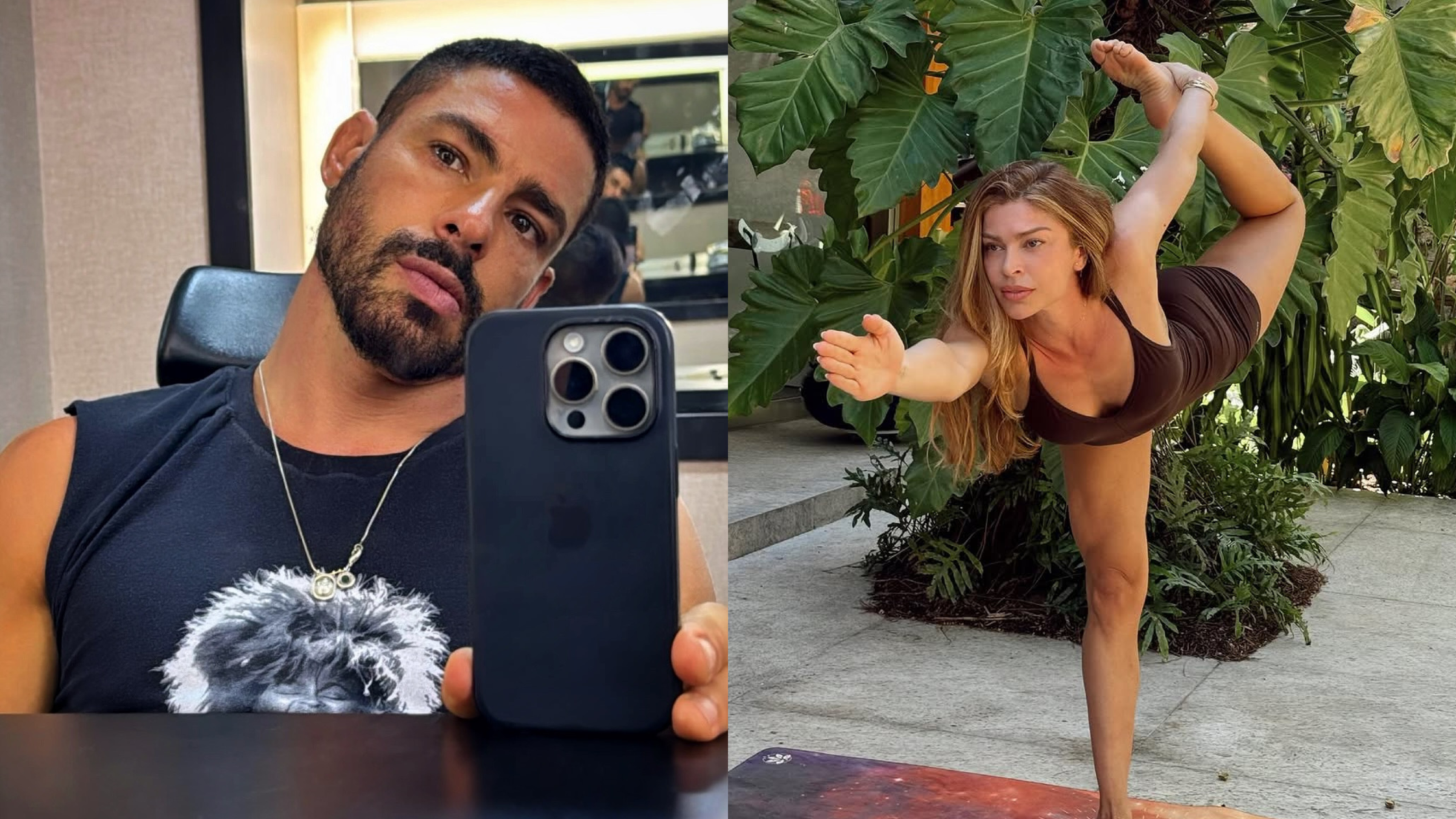 Saiba quais ex de Cauã Reymond mandaram indireta após confusão em Vale Tudo