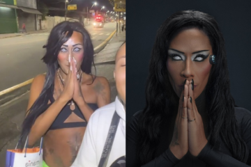 Fernanda fechou contratos de publicidade após o viral e já fez até sessão de fotos para a Netflix -  (crédito: Reprodução/X Reprodução/Netflix)