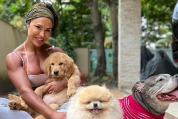 Gracyanne Barbosa vai às lágrimas ao revelar internação de sua cadela
 -  (crédito: Redes Sociais)