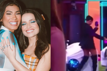 Juliette e Pocah viralizam tentando invadir casa do BBB25
 -  (crédito: Redes Sociais)
