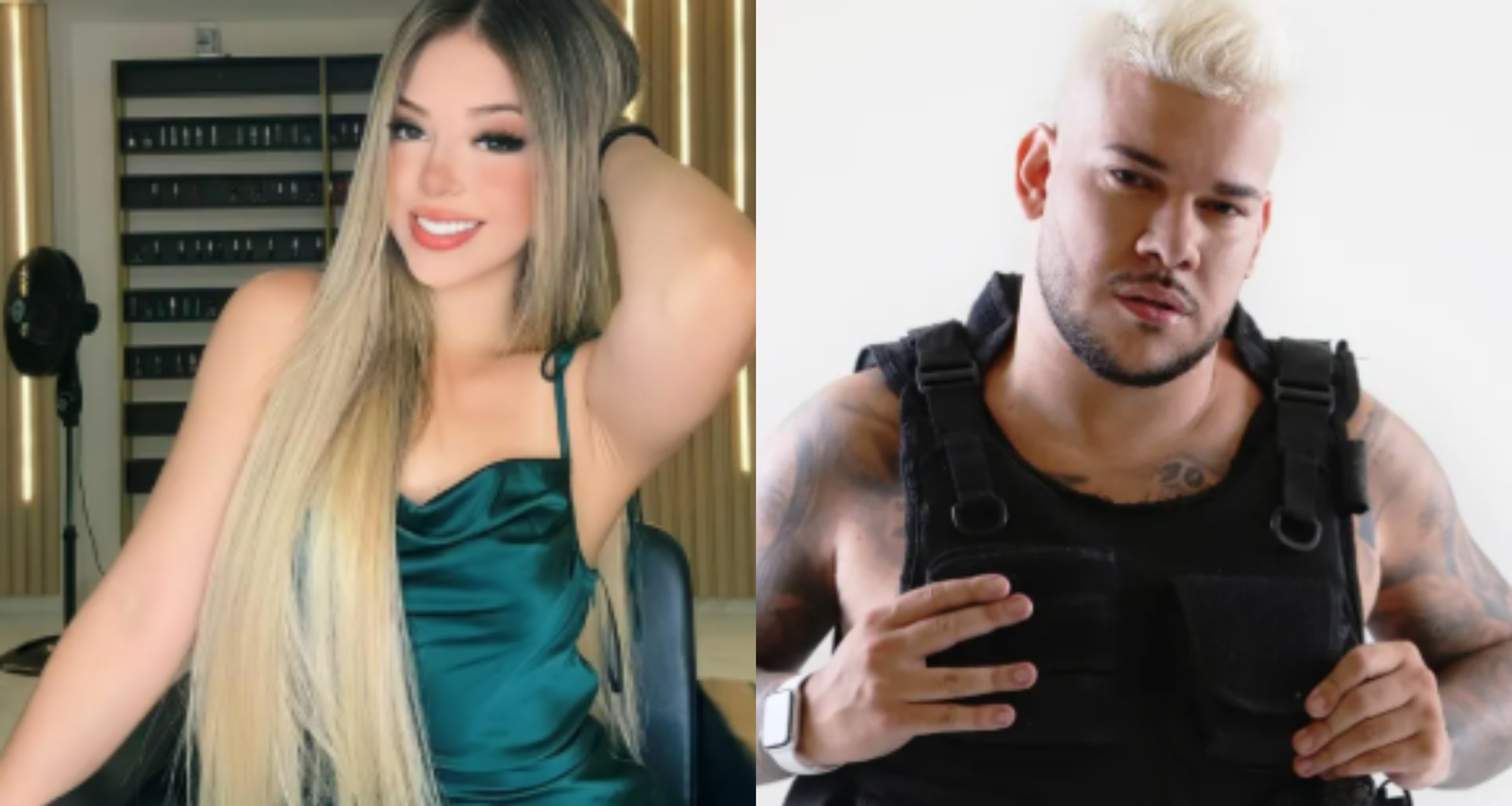 DJ Buarque tenta flertar com Melody e leva fora da cantora