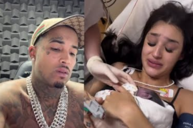 Gato Preto explica por que não acompanhou parto da filha - (crédito: Redes Sociais) Gato Preto explica por que não acompanhou parto da filha - (crédito: Redes Sociais)