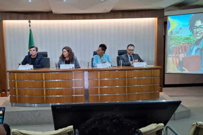Detalhes sobre o novo CNU foram divulgados nesta segunda-feira (28/4) - (crédito: Francisco Artur de Lima) Detalhes sobre o novo CNU foram divulgados nesta segunda-feira (28/4) - (crédito: Francisco Artur de Lima)