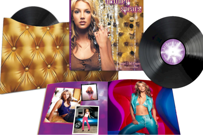 Britney Spears relança 'Oops! I Did It Again' em vinil duplo - (crédito: Sony Music / Legacy Recordings) Britney Spears relança 'Oops! I Did It Again' em vinil duplo - (crédito: Sony Music / Legacy Recordings)