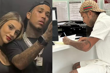 Gato Preto registra filha com Bia Miranda após negar paternidade
 -  (crédito: Redes Sociais)