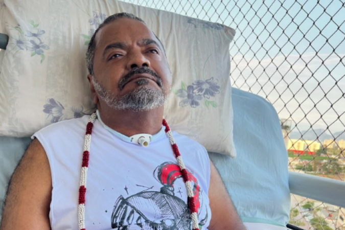 O sambista Arlindo Cruz, 66 anos, foi internado na noite desta terça-feira (29/4) após diagnóstico de pneumonia - (crédito: Reprodução Instagram @arlindocruzobem) O sambista Arlindo Cruz, 66 anos, foi internado na noite desta terça-feira (29/4) após diagnóstico de pneumonia - (crédito: Reprodução Instagram @arlindocruzobem)