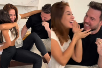 Maíra Cardi e Thiago Nigro revelam o sexo do bebê 
 -  (crédito: Redes Sociais)