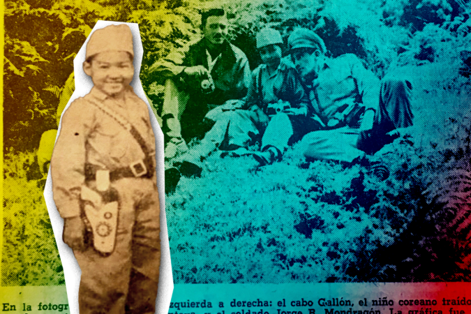 O menino coreano que soldado levou numa bolsa para a Colômbia durante a Guerra da Coreia O menino coreano que soldado levou numa bolsa para a Colômbia durante a Guerra da Coreia