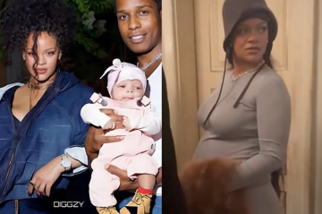 Met Gala 2025: Rihanna exibe barriguinha e confirma terceira gravidez
- (crédito: Redes Sociais) Met Gala 2025: Rihanna exibe barriguinha e confirma terceira gravidez
- (crédito: Redes Sociais)