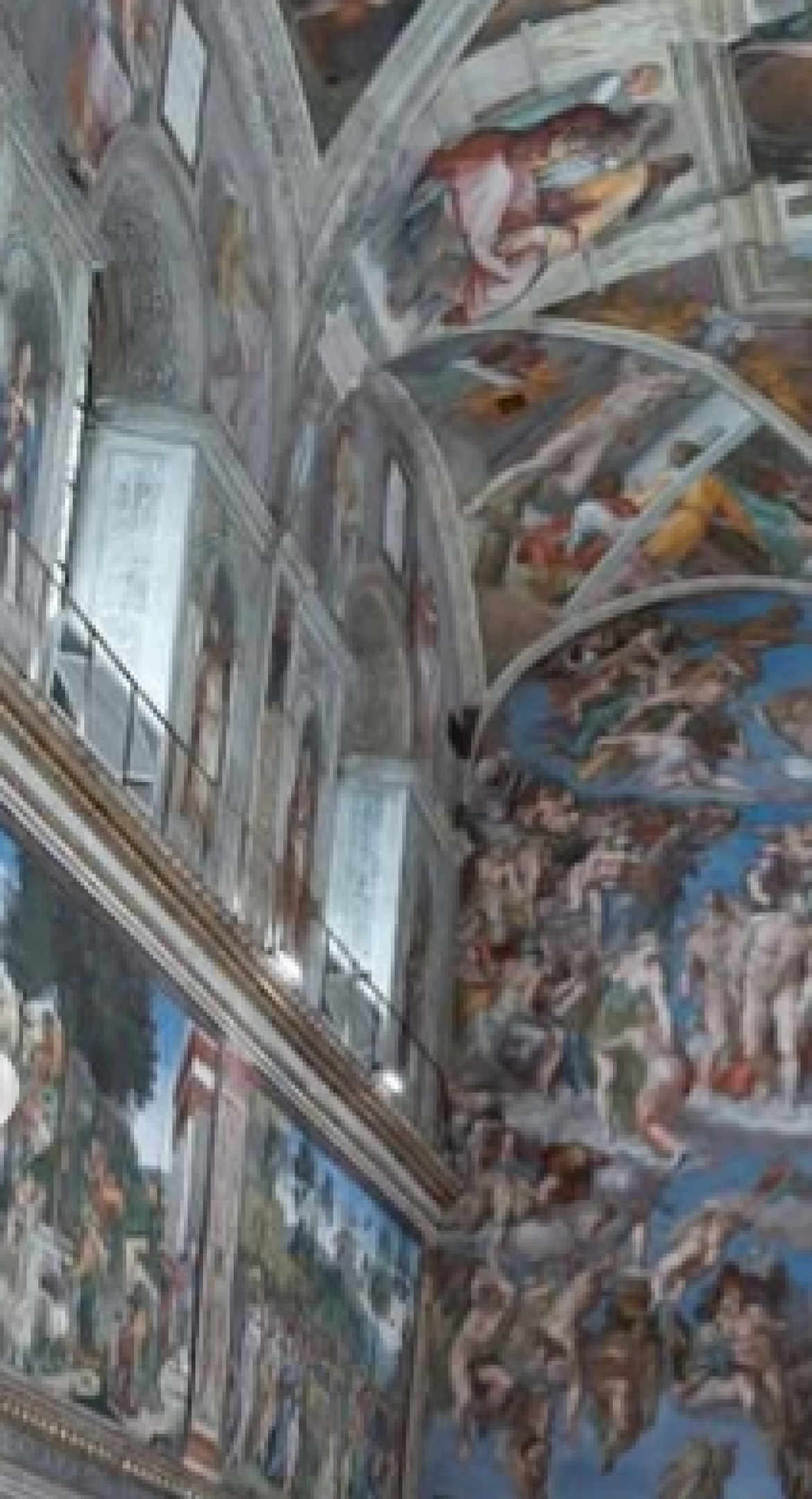 Capela Sistina preparada para o conclave 