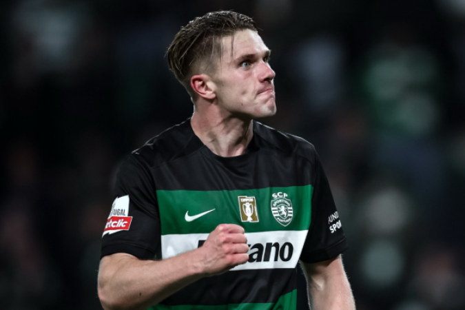 Viktor Gyokeres marcou 52 gols em 48 jogos nesta temporada pelo Sporting - (crédito: Foto: Divulgação) Viktor Gyokeres marcou 52 gols em 48 jogos nesta temporada pelo Sporting - (crédito: Foto: Divulgação)