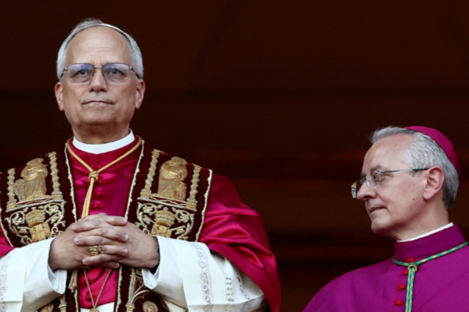 A eleição de Leão 14 é um 'momento histórico para o Peru e para o mundo', segundo a presidente do país, Dina Boluarte - (crédito: Reuters) A eleição de Leão 14 é um 'momento histórico para o Peru e para o mundo', segundo a presidente do país, Dina Boluarte - (crédito: Reuters)